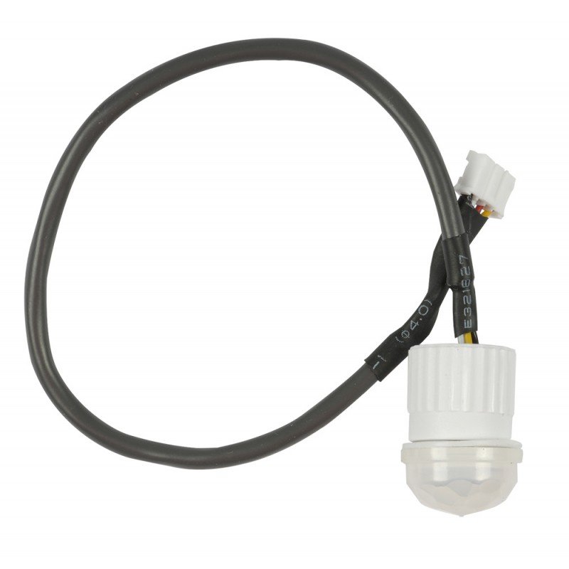 Датчик руху інфрачервоний e.sensor.pir.24.12-24.white, 360°, білий, 12В