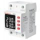 Реле контролю напруги та струму однофазне 40А e.control.pro.vc40