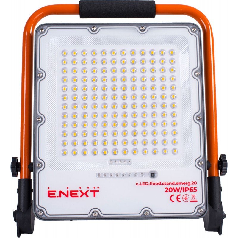Прожектор світлодіодний акумуляторний e.LED.flood.stand.emerg.20