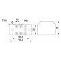 Клемна колодка захищена e.tc.protect.60.4, 60А, 4 полюса