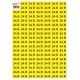 Самоклеюча наліпка "24В" e.sticker.voltage.24.1 (40х20мм) 102 шт/аркуш