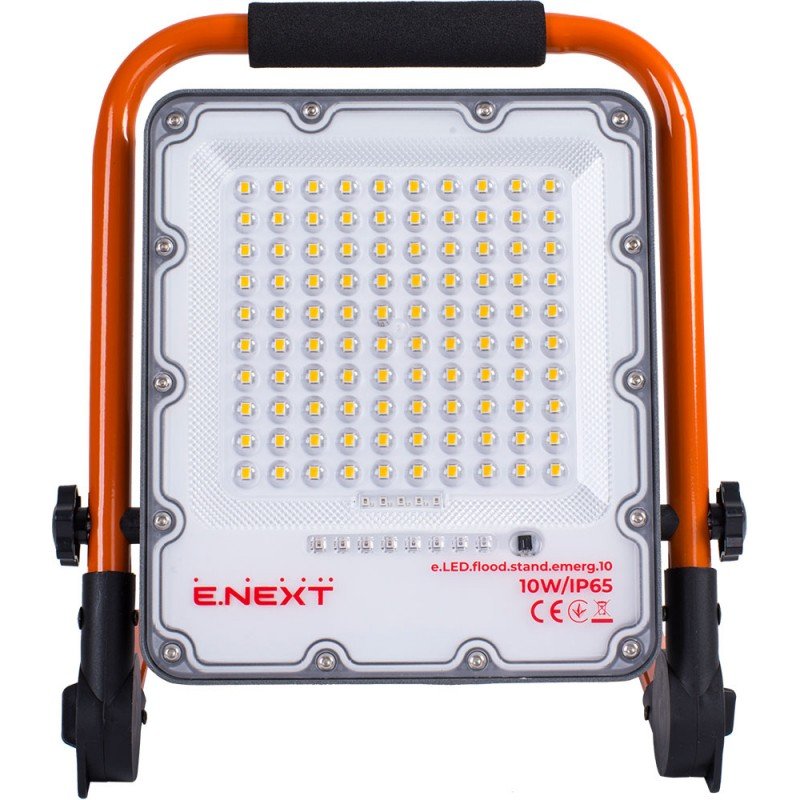 Прожектор світлодіодний акумуляторний e.LED.flood.stand.emerg.10