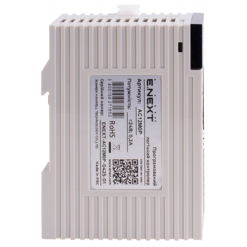Програмований логічний контролер серії АС 24В 4DI 4DO (PNP) 2AI 2AO 1 RS485 1 Ethernet