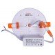 Світильник світлодіодний вбудований e.LED.stand.MP.Round.R.18.6500 коло 18Вт 6500К 1620Лм