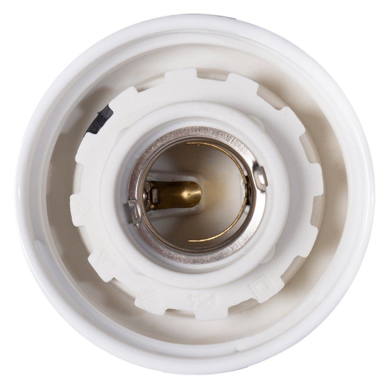 Світильник e.light.sauna.skew.1.60.27.white, Е27,60Вт,IP54, корпус керамічний, термостійкий, білий