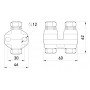 Плашковий затискач e.clamp.pa.2.2a