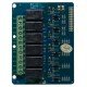 Плата розширення 6ти релейних виходів e.f-drive.pump.relay.6