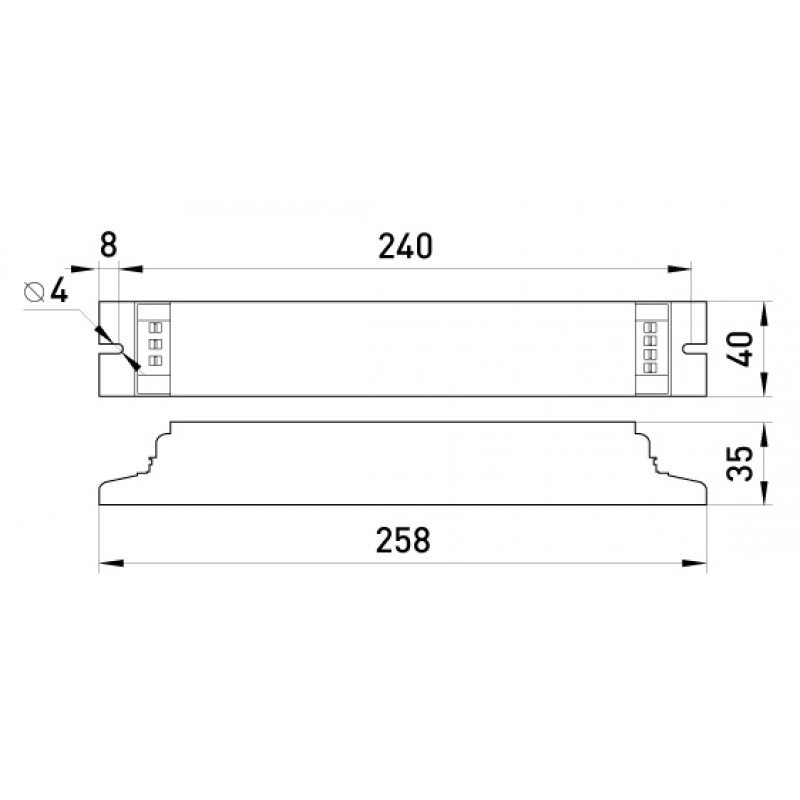 Баласт електронний e.ballast.electron.h.230.36 Баласт електронний e.ballast.electron.h.230.36