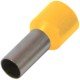 Ізольований наконечник втулковий e.terminal.stand.e2508.yellow 2,5 кв.мм, жовтий