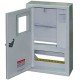 Корпус e.mbox.stand.n.f1.10.z металевий, під 1-ф. лічильник, 10 мод., навісний, з замком