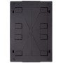 Корпус пластиковий на 24 модулів e.plbox.pro.n.24b.black навісний, чорний з непрозорими дверцятами IP40