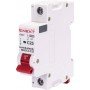 Модульний автоматичний вимикач e.mcb.stand.60.DC.1.C25, 1р, 25А, C, 6кА, DC