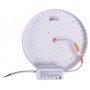 Світильник світлодіодний накладний e.LED.stand.MP.Round.S.24.6500 коло 24Вт 6500К 2160Лм
