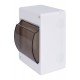 Корпус пластиковий 4-модульний e.plbox.stand.n.04k, навісний