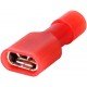 Наконечник-з'єднувач ізольований серії FN e.terminal.stand.fdfn1.25.250.red (fn.f.0,5.1,5) 0,5-1,5 кв.мм "мама"