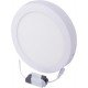 Світильник світлодіодний накладний e.LED.MP.Round.S.18.4500. коло, 18Вт, 4500К, 1260Лм