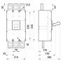 Силовий автоматичний вимикач e.industrial.ukm.1600S.1600, 3р, 1600А