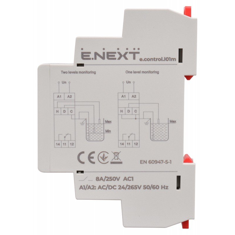 Реле контролю рівня рідини e.control.l01m