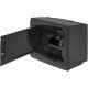 Корпус пластиковий на 8 модулів e.plbox.pro.n.08b.black навісний, чорний з непрозорими дверцятами IP40