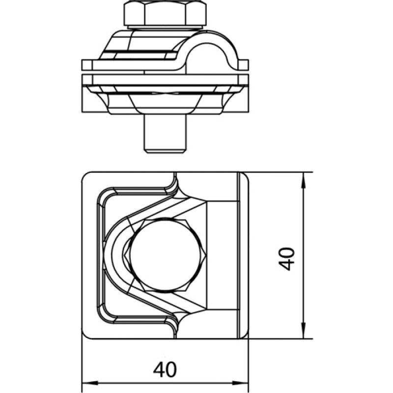 Швидкий з'єднувач Rd 8-10 VARIO нерж.