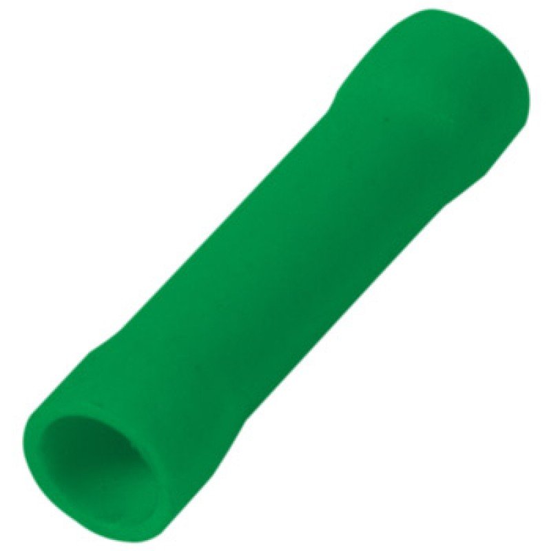 Гільза з'єднувальна ізольована e.splice.stand.rvt.5.green 4-6 кв.мм, зелена