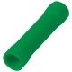 Гільза з'єднувальна ізольована e.splice.stand.rvt.5.green 4-6 кв.мм, зелена