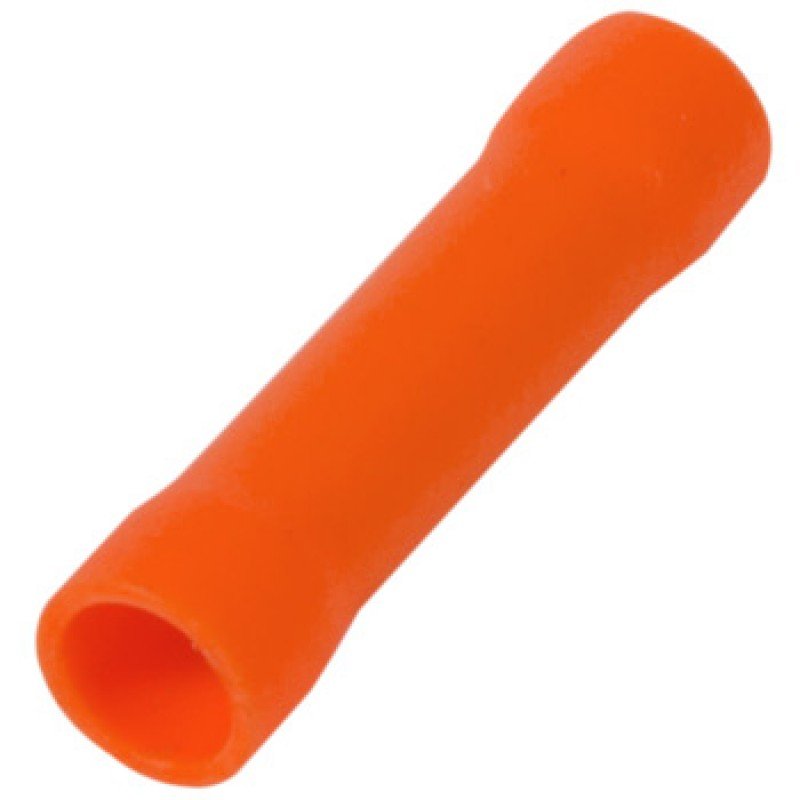 Гільза з'єднувальна ізольована e.splice.stand.rvt.5.orange 4-6 кв.мм, помаранчева