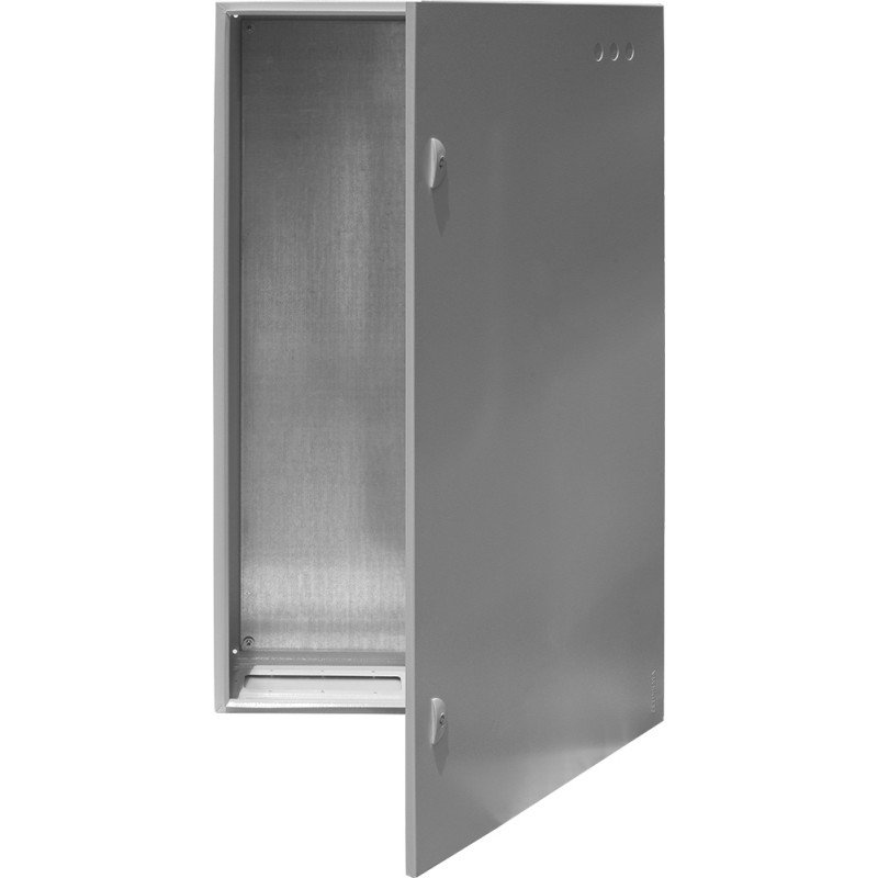 Корпус металевий e.mbox.industrial.p.40.30.20z IP41 з монтажною панеллю (400х300х200)