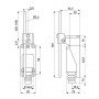 Вимикач кінцевий e.limitswitch.02 важіль регульований по довжині