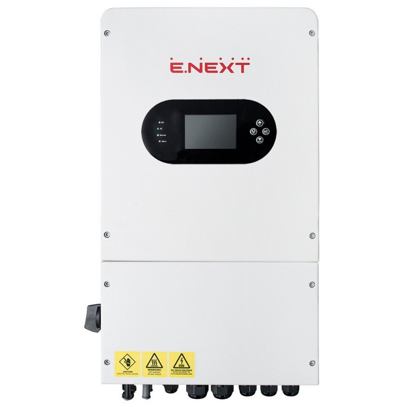 Інвертор гібридний трифазний e.inv.h3.industrial.48.6000 48/400В, 6000Вт