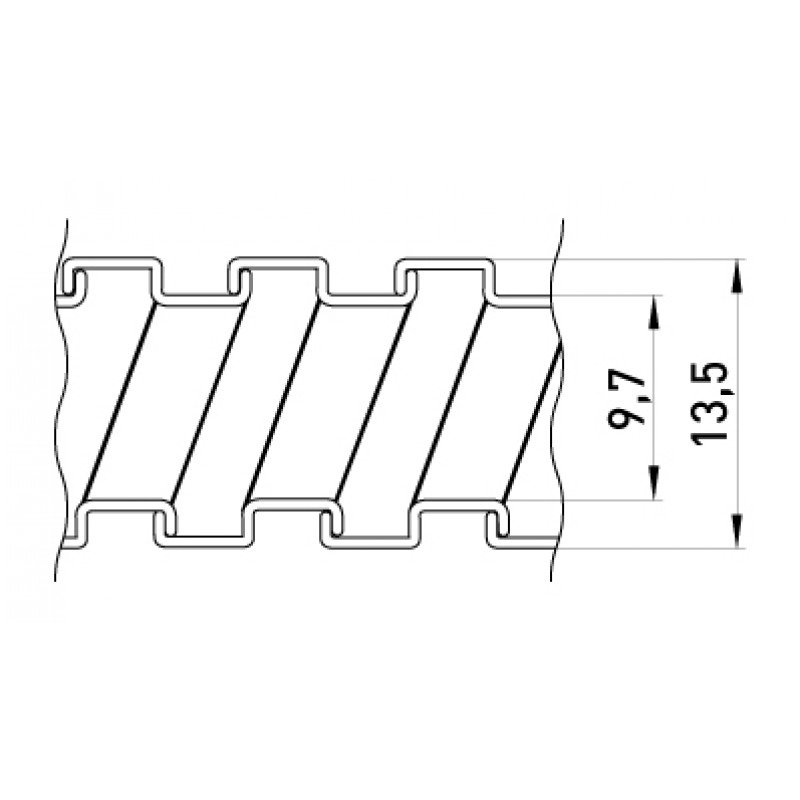 Металорукав e.met.sleeve.stand.sldx.10 оцинкований, сухий (100м)