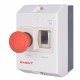 Корпус пластиковий e.mp.pro.box IP54 з кнопкою "Стоп"