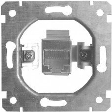 Механізм e.mz.14132.rj.12 розетки одинарної телефонної під Jack RJ12