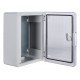 Корпус з ABS-пластику e.plbox.pro.p.40.30.17.tr з прозорими дверцятами 400x300x170мм ІР65