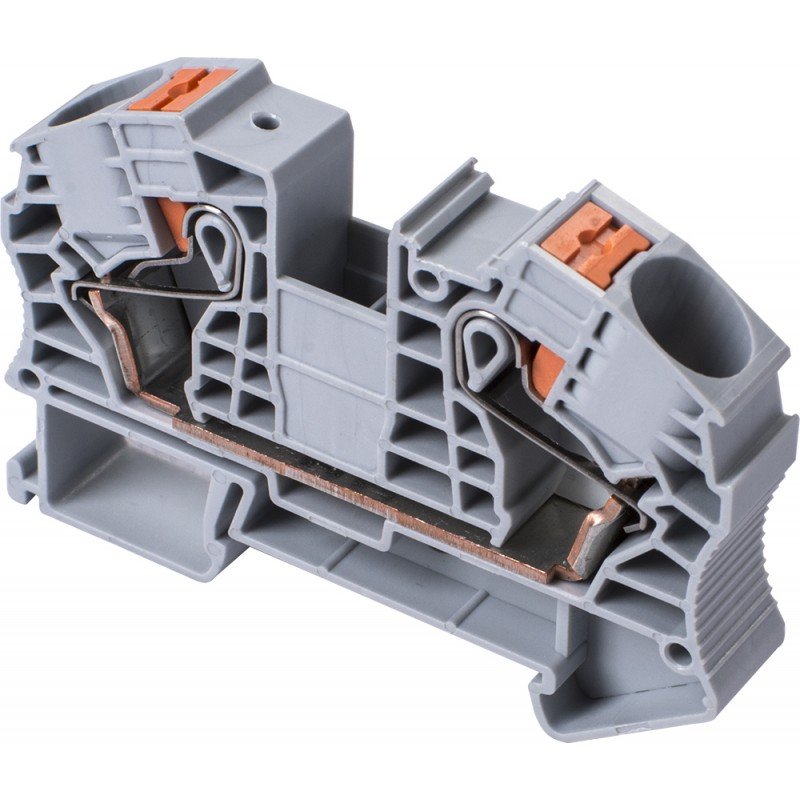 Клемна колодка набірна на DIN-рейку e.tc.din.spring.16