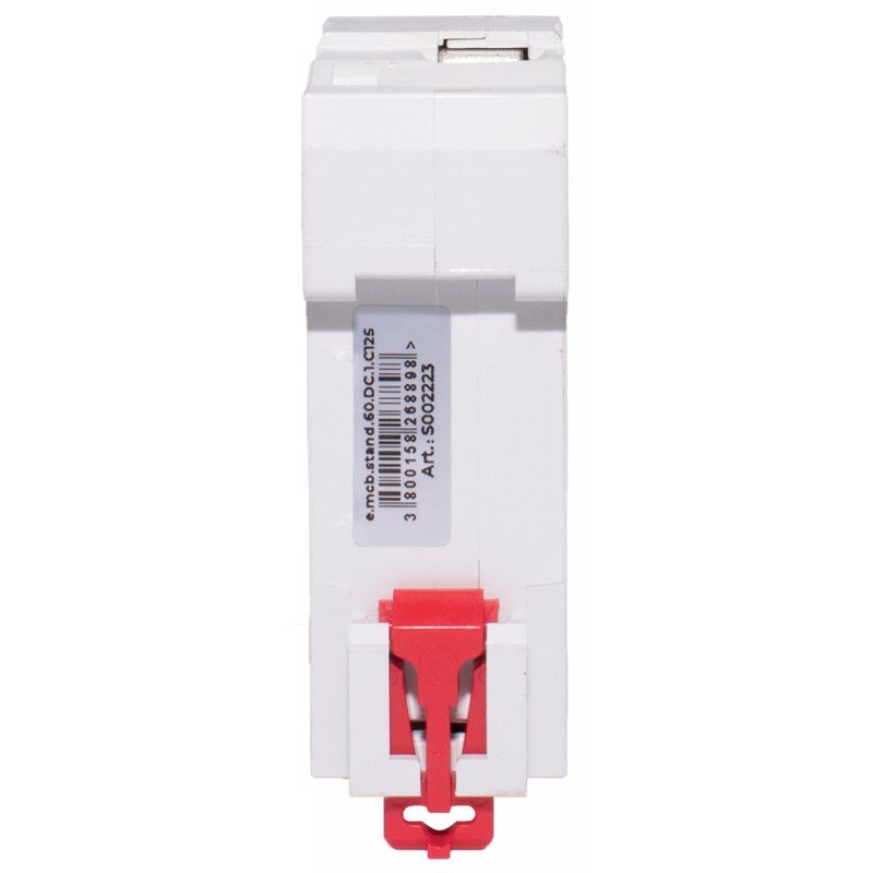 Модульний автоматичний вимикач e.mcb.stand.60.DC.1.C125, 1р, 125А, C, 6кА, DC