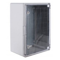 Корпус з ABS-пластику e.plbox.pro.p.60.40.20.tr з прозорими дверцятами 600x400x200мм ІР65