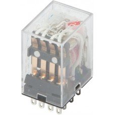 Реле проміжне e.control.p346L з Led індикацією 3А, 4 групи контактів, котушка 230В АC