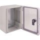 Корпус удароміцний з АБС-пластика e.plbox.180.240.130.tr, 180х240х130мм, IP65 з прозорими дверцятами