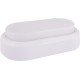 Світильник світлодіодний вологозахищений e.LED.oval.8.4500.white, 8Вт, 4500К, IP54, білий