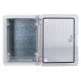 Корпус з ABS-пластику e.plbox.pro.p.33.25.14.tr з прозорими дверцятами 330x250x140мм ІР65