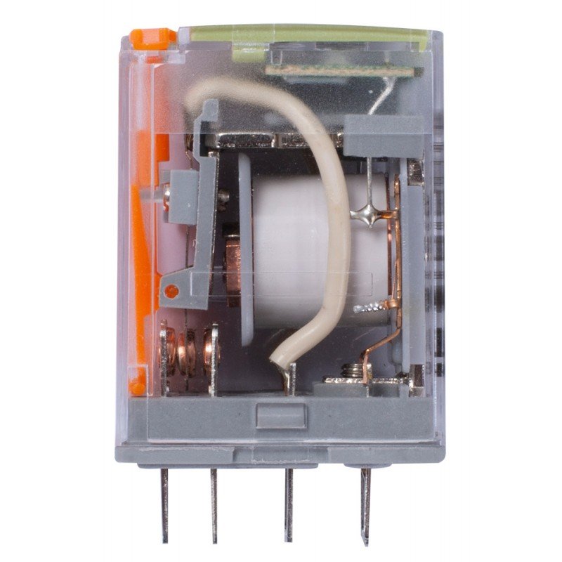 Реле проміжне e.relay.pro.10.2.24DC, 10А, 2 групи контактів, котушка 24В DC