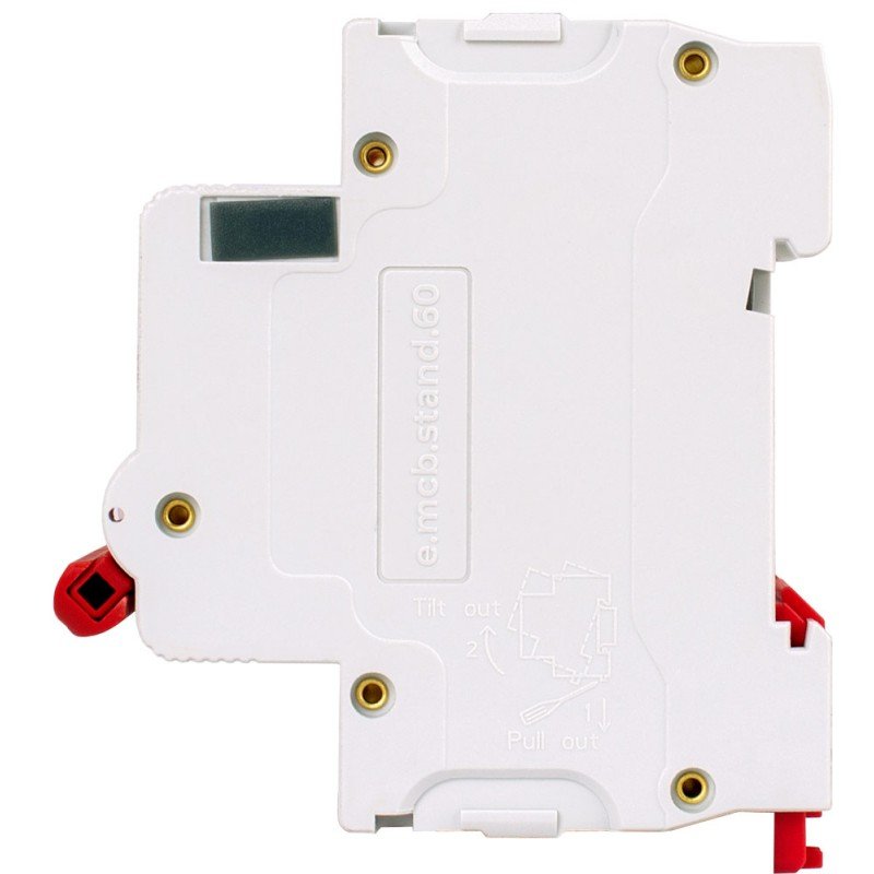 Модульний автоматичний вимикач e.mcb.stand.60.1.C16, 1р, 16А, C, 6кА