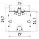 Додатковий контакт e.mb.be102 (NC)