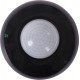 Датчик руху інфрачервоний стельовий e.sensor.pir.07.black(чорний), 360°, IP20