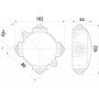 Коробка розподільча e.db.carb.4w.(КОР-74)