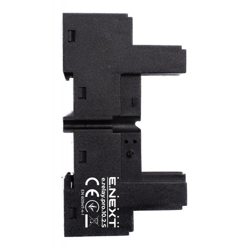 Роз'єм модульний e.relay.pro.10.2.S для проміжного реле 10А на 2 групи контактів