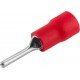 Ізольований наконечник штирьовий e.terminal.stand.PTV2.10.red 1,5-2,5 кв.мм, червоний, 100шт