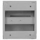 Корпус e.mbox.stand.w.06.z металевий, під 6 мод., що вбудовується, з замком
