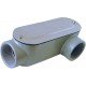 З'єднувач ревізійний Г-подібний e.industrial.pipe.db.revise.elbow.3/4" для труб 3/4"